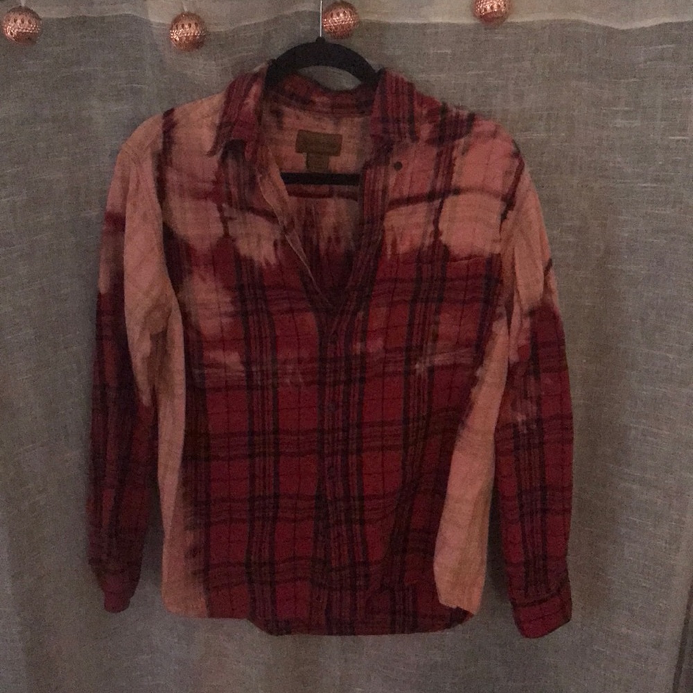 Acid Wash Red Flannel